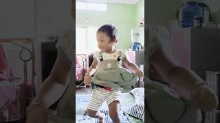 KIDS FUNNIEST Baby Dance Moves babyshark trending shortvideo dancemonkey babydance [upl. by Nydroj42]