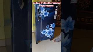 Godrej fridge thermometer change shorts workshoptelugu [upl. by Nerraj]