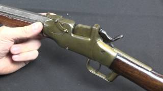 Ethan Allen Brass Falling Block Rifle [upl. by Sammie]