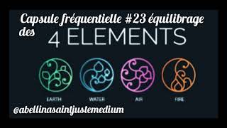 Capsule fréquentielle encodée 23 équilibrage des 4 éléments [upl. by Yelkreb]