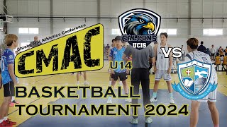 UCIS vs VCIS U14  CMAC Basketball Tournament 2024 [upl. by Haidej]