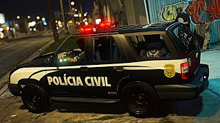 POLÍCIA CIVIL  CUMPRIMENTO DE MANDADOS de BUSCA e APREENSÃO  GTA V PCMG  GTA 5 POLICIAL [upl. by Olympium]