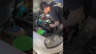 MK5 VW Valve cover gasket replacement [upl. by Reffineg]