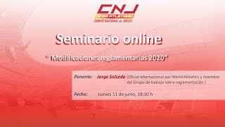 DIRECTO CNJ MODIFICACIONES REGLAMENTARIAS 2020 [upl. by Nylasej]