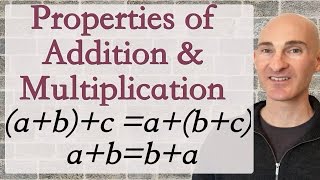 Associative and Commutative Properties of Addition amp Multiplication [upl. by Noram55]