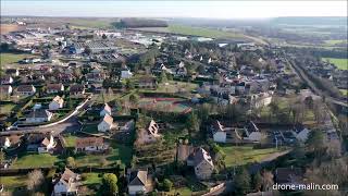 PacysurEure en vue aérienne à 360 par drone dans le ciel de lEure en Normandie [upl. by Henryetta]