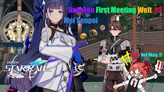 Acheron First Meeting Welt Yang  Honkai Star Rails [upl. by Euqinotna224]