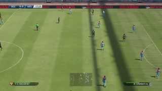 Играем в PES 2015 Барселона  Арсенал [upl. by Aihsena]