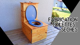 FABRICATION TOILETTES SECHES EN BOIS [upl. by Rodrigo388]