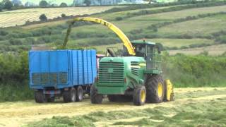 Silage time near Duagh Paddy Lane and team [upl. by Johnna143]