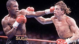 The HeartPounding Fight Sugar Ray Leonard vs Canadian Donny Lalonde – Dont Miss It [upl. by Haskel691]