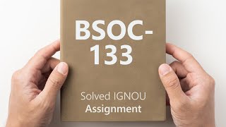 BSOC 133 SOLVED ASSIGNMENT 202425  SOCIOLOGICAL THEORIES ignousolvedassignment ignouassignment [upl. by Charlean]