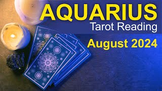 AQUARIUS TAROT READING HERE COMES THE SUN AQUARIUS RENEWAL RECOVERY amp REBIRTHquot August 2024 [upl. by Bayly]