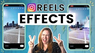 How to Add Multiple Effects on Instagram REELS to Existing Video 2022 [upl. by Indihar]