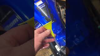 Suzuki Vstrom 650 coolant top up [upl. by Eilah]