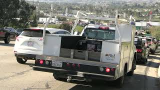 Traffic in Anaheim Hills March 1920 2024 [upl. by Nonnaehr]