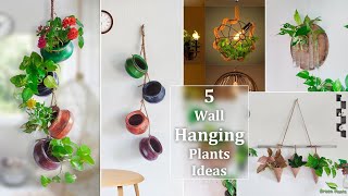 5 Wall Hanging Plants Decor Ideas Using Indoor Plants for the Front of Your HouseGREEN PLANTS [upl. by Ahsiakal615]