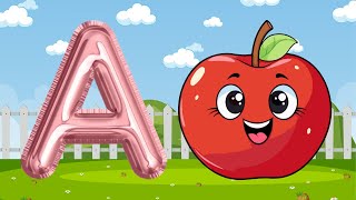 A Apple Song  Inspired By ABC song Gracies Corner  Nursery Rhymes  Kids Songs 77 [upl. by Dotty]