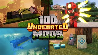 TOP 100 Underrated Mods For Minecraft 1204  2024 ForgeFabric [upl. by Nnahgaem]