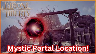 Throne and Liberty Mystic Portal Location Abandoned Stonemason Town Part 2 [upl. by Helfant379]