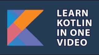 Kotlin Tutorial [upl. by Nehgem561]