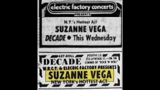 Suzanne Vega LIVE  DECADE 6 26 85 [upl. by Babbie]