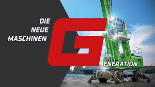 The New Machine Generation  SENNEBOGEN 835 GSeries German [upl. by Dysart]