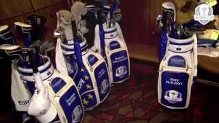 The 2014 Ryder Cup European Team Locker Room [upl. by Trinl]