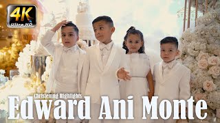 Edward Ani Monte Christening at Legacy hall and st Leon Church [upl. by Ihel]