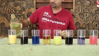 Cambiando el color de los líquidos │Ciencia mágica │ Experimento Fácil│ [upl. by Neenwahs]