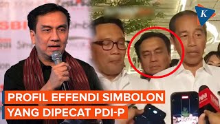 Profil Effendi Simbolon Politisi PDIP yang Dipecat karena Dukung Ridwan Kamil [upl. by Ulrikaumeko]