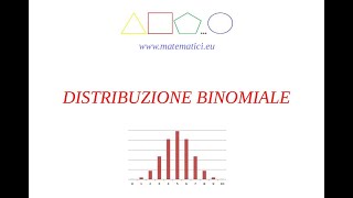 La Distribuzione Binomiale [upl. by Daas56]