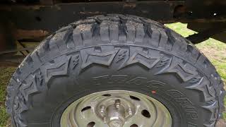 Thunderer Trac Grip MT 2857516 Tires [upl. by Ahsinoj]