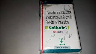 SALBAIR L RxLevosalbutamal salphate amp Ipratropium bromide capsule [upl. by Vatsug62]