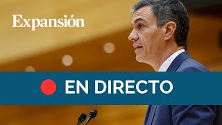 Pedro Sánchez asiste al Pleno del Senado [upl. by Heddy]