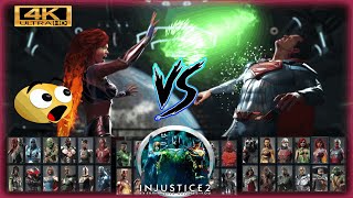 INJUSTICE 2 STARFIRE VS SUPERMAN [upl. by Funk]