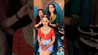 Indian bride makeup youtubeshortvideo [upl. by Wimsatt477]