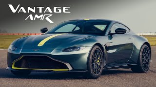 MANUAL Aston Martin Vantage AMR Road Review  Carfection 4K [upl. by Artnoed803]