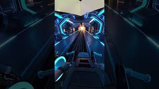 TRON Lightcycle Run POV 🎢 [upl. by Asylem]