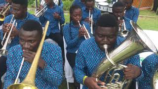 BLUE WAVES BAND ACCRAGHANA WEDDING  AKOSOMBO [upl. by Odlanir551]