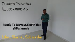 Ready Possession 25 BHK flat Punawale 950 sqft carpet 8856989545 [upl. by Saihtam847]