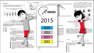 Enem 2015  019 Azul 023 cinza 027 rosa 031 amarela  Perci e Val [upl. by Nomrej]