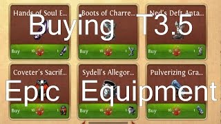 Order and Chaos Online Buying Epic Equipment T35 [upl. by Aicrag746]