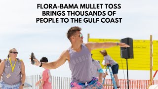 FloraBama Mullet Toss Brings in Thousands of People to the Gulf Coast [upl. by Georgianne379]