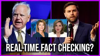 Should the moderators of the Vice Presidential debate engage in realtime fact checking [upl. by Territus596]