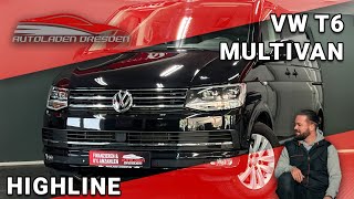 VW T6 Multivan Highline 4M Fahrzeugpräsentation Autoladen Dresden [upl. by Claudette]