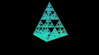 Sierpiński Tetrahedron [upl. by Aramanta]