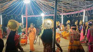 महेन्द्र गिरी महाराज गरबा पूनासा  Daspa Garba In Punasa  नागणेची माता धाम पूनासा गरबा 2024 [upl. by Amsirac]