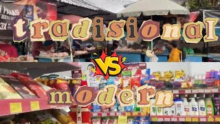 PASAR TRADISIONAL VS PASAR MODERN [upl. by Aehs]