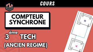 ÉLECTRIQUE⚡ Part 1  Cours Compteur Synchrone [upl. by Nerha201]